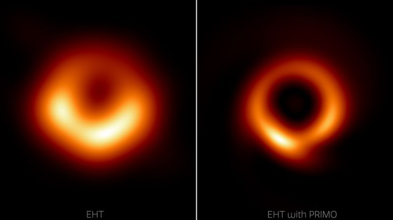 First photo of a black hole resembles 'skinny' doughnut