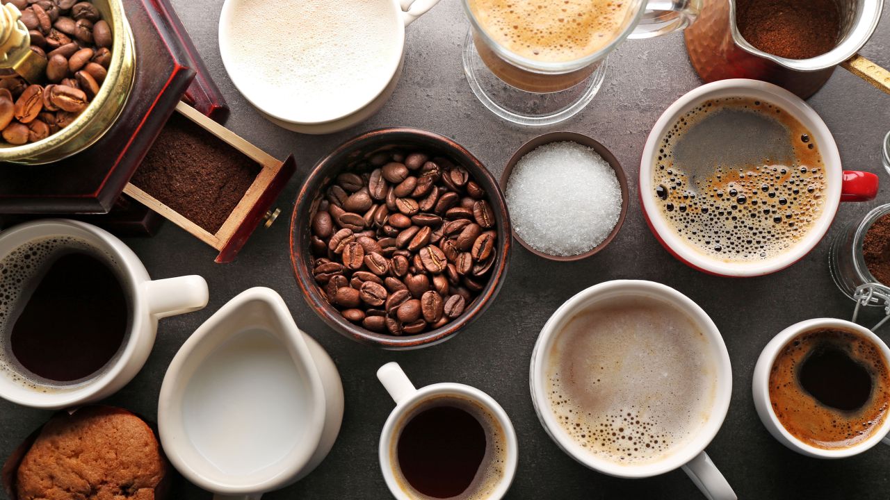 Coffee comes in all sorts of sizes, flavors and levels of caffeine.