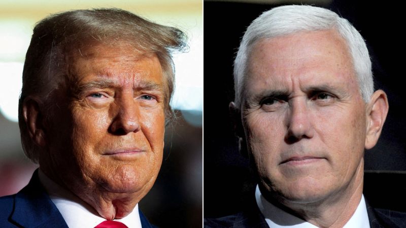 Trump calls Mike Pence 'delusional' in sharpest attack yet on his former vice president