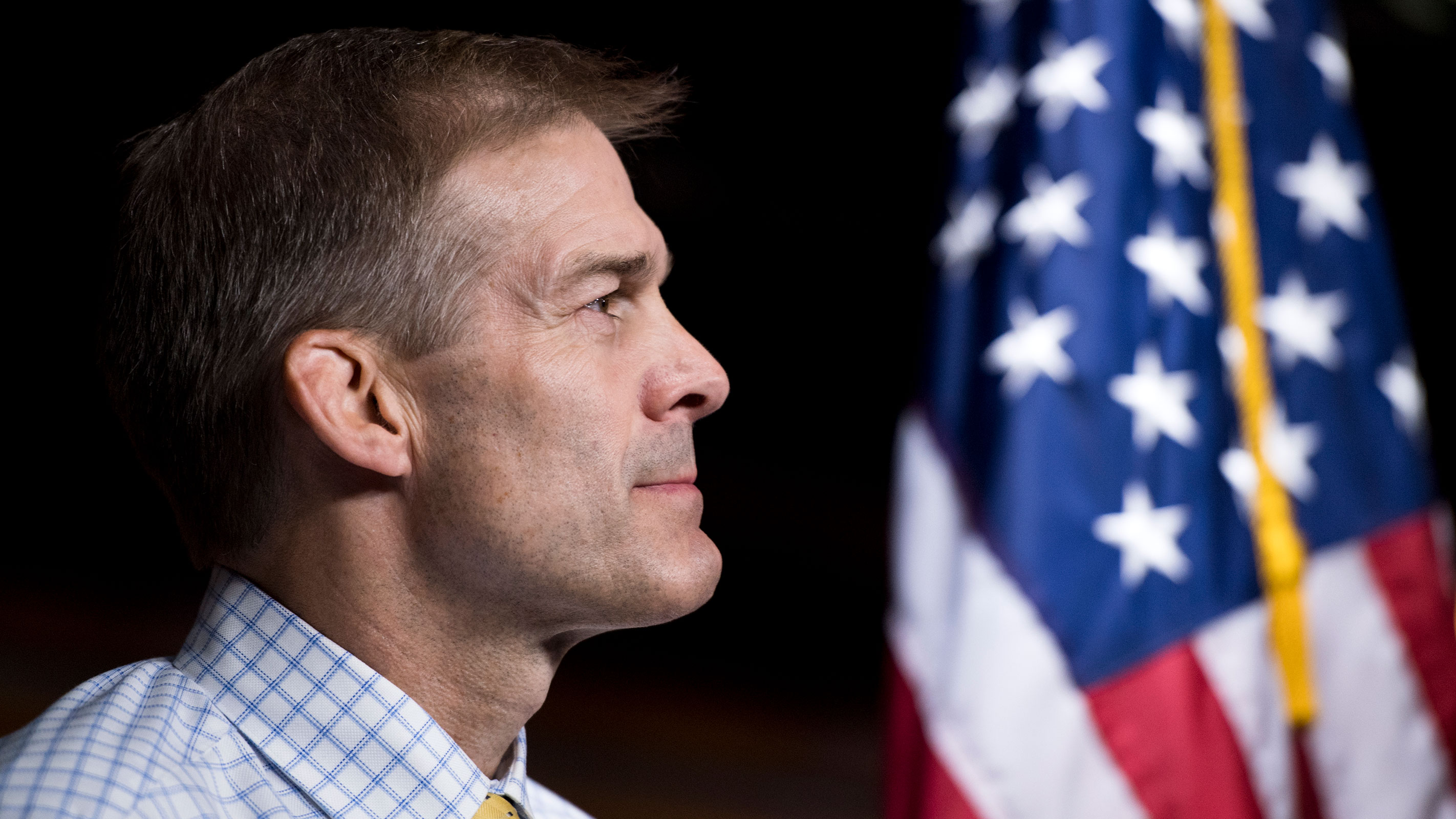 Rep. Jim Jordan participates in the press conference calling on President Trump to declassify the Carter Page FISA applications on Thursday, September 6, 2018.