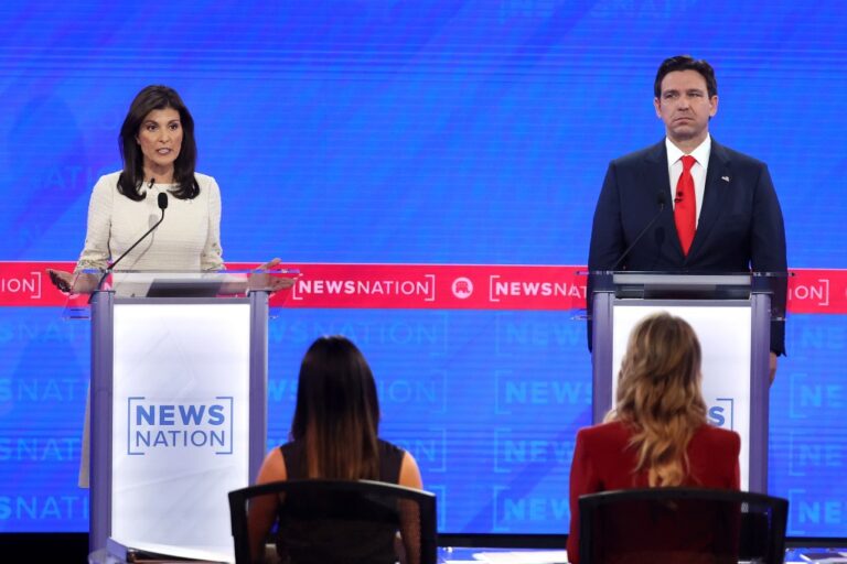 Nikki Haley and Ron DeSantis spar in 4th Republican presidential debate