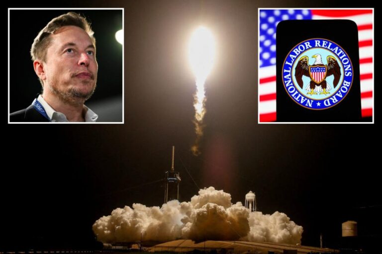 Elon Musk's SpaceX sues NLRB after it was accused of illegally firing workers