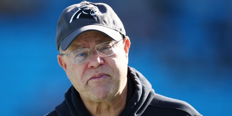 Video appears to show Panthers owner David Tepper throwing drink on opposing fan