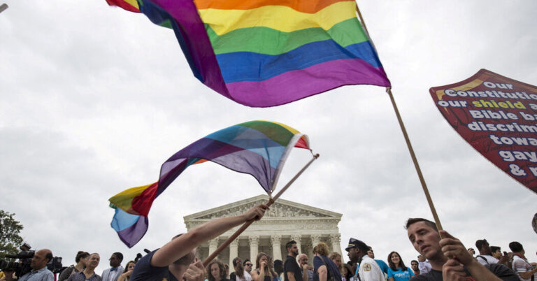 Justice Alito Renews Criticism of Landmark Ruling on Identical-Intercourse Marriage